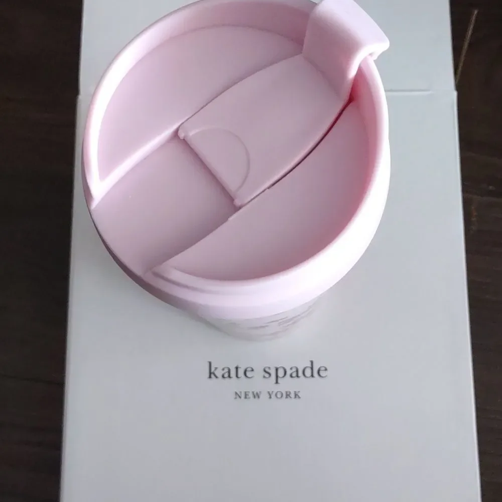 NIP kate spade New York Insulated Travel Mug in Pacific Petals
